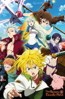 Seven Deadly Sins - Meliodas & Sins 24x36 Anime Poster