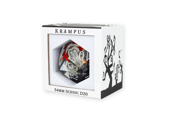 Sirius Dice - Christmas Krampus 54mm D20