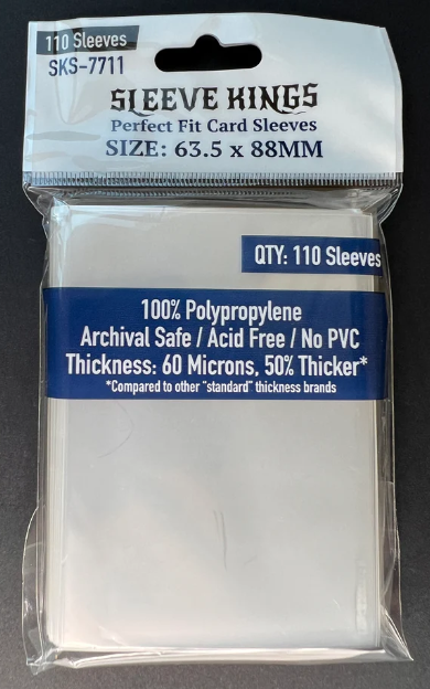 Sleeve Kings: Perfect Fit Infernal Standard Card Sleeves (110)