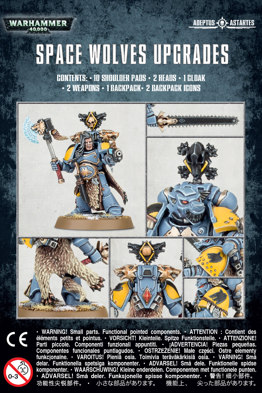 Warhammer 40K - Space Wolves Primaris Upgrades