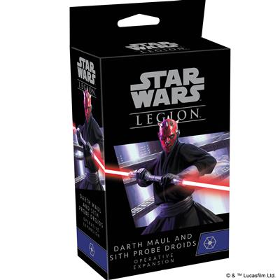 Star Wars Legion - Darth Maul and Sith Probe Droids Operative