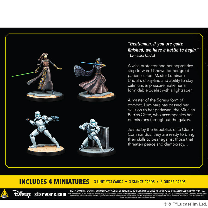 Star Wars Shatterpoint - Plans And Preparation Squad Pack