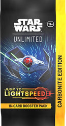 Star Wars Unlimited - Jump to Lightspeed Carbonite Booster Pack