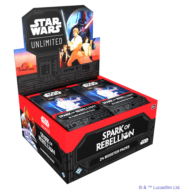 Star Wars Unlimited - Spark of Rebellion Booster Box