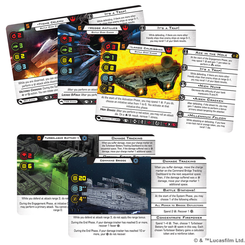 Star Wars X-Wing - Battle Over Endor Scenario Pack