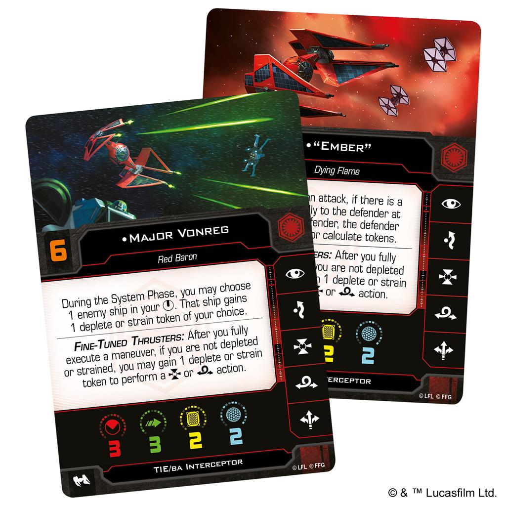Star Wars X-Wing 2nd Edition: Major Vonreg&