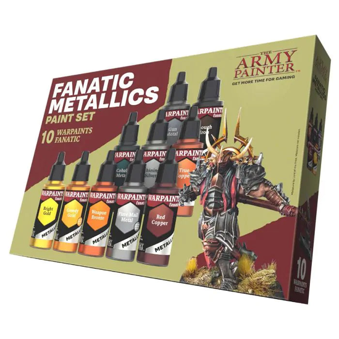 The Army Painter Warpaints Fanatic: Metallics Paint Set