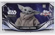 Topps 2022 Chrome - Star Wars Mandalorian Beskar Edition Hobby Box Booster Pack