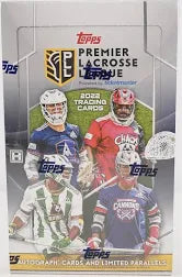Topps 2022 Premier Lacrosse League Trading Card Hobby Box