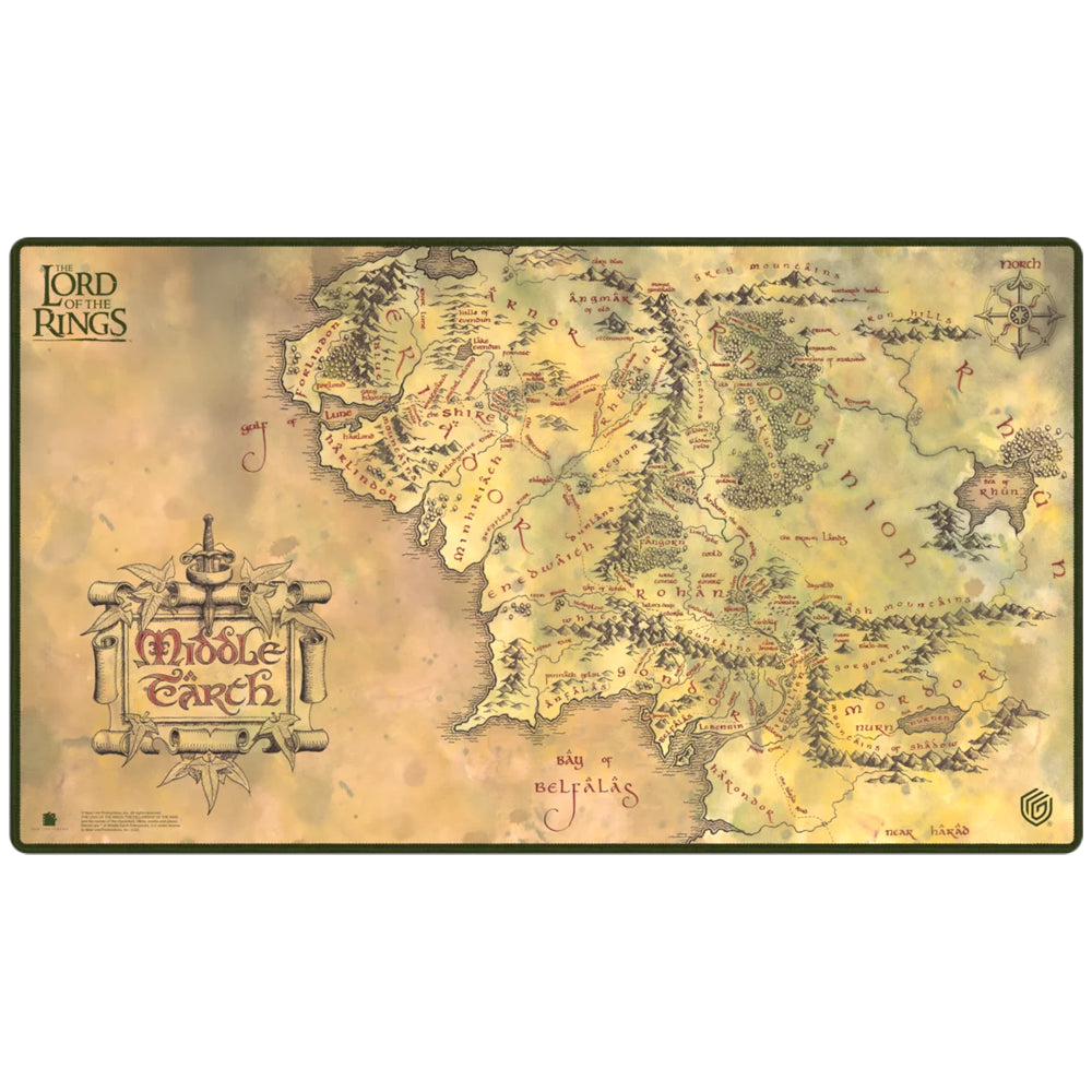 Ultimate Guard Lord of the Rings Playmat - Places of Middle-earth