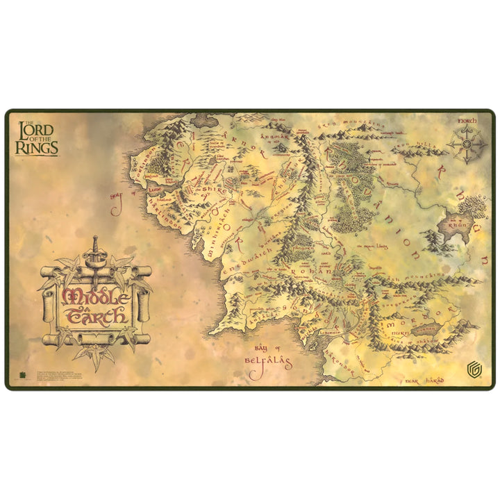 Ultimate Guard Lord of the Rings Playmat - Places of Middle-earth
