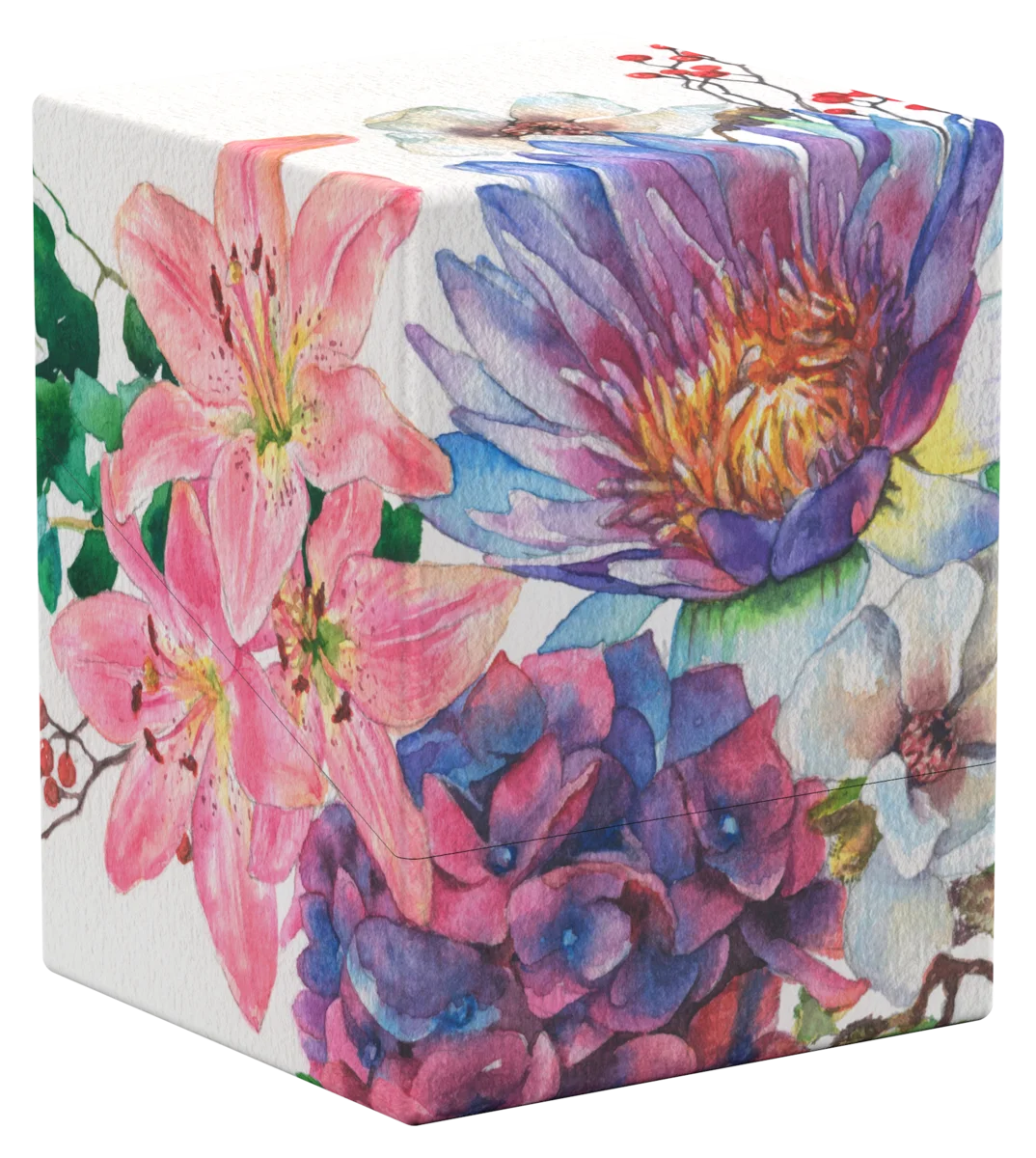 Ultimate Guard RTE Boulder 100+ Deck Box - Floral Places Lotus Bloom