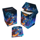 MTG Final Fantasy: Bahamut and Ifrit 100+ Deck Box