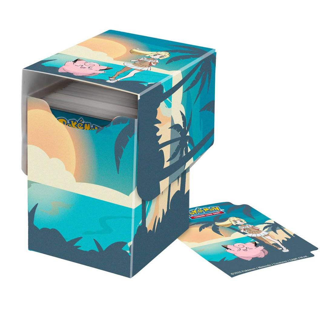 Ultra Pro Pokemon Deck Box 100+ - Lillie and Clefairy