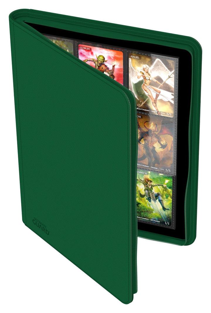 Ultimate Guard: 9-Pocket Zipfolio 360 Xenoskin - Green