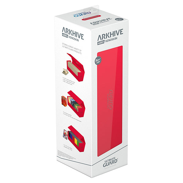 Ultimate Guard: Arkhive 400+ Standard Deck Case - Red