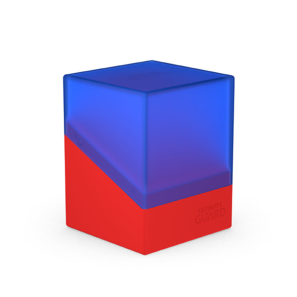 Ultimate Guard: Boulder 100+ Deck Box - Synergy Blue/Red