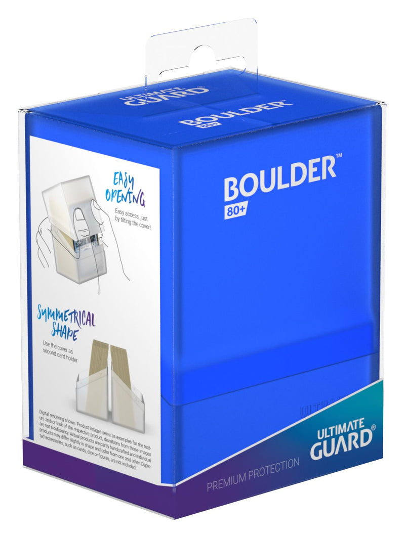 Ultimate Guard: Boulder 80+ Standard Size Deck Box - Sapphire