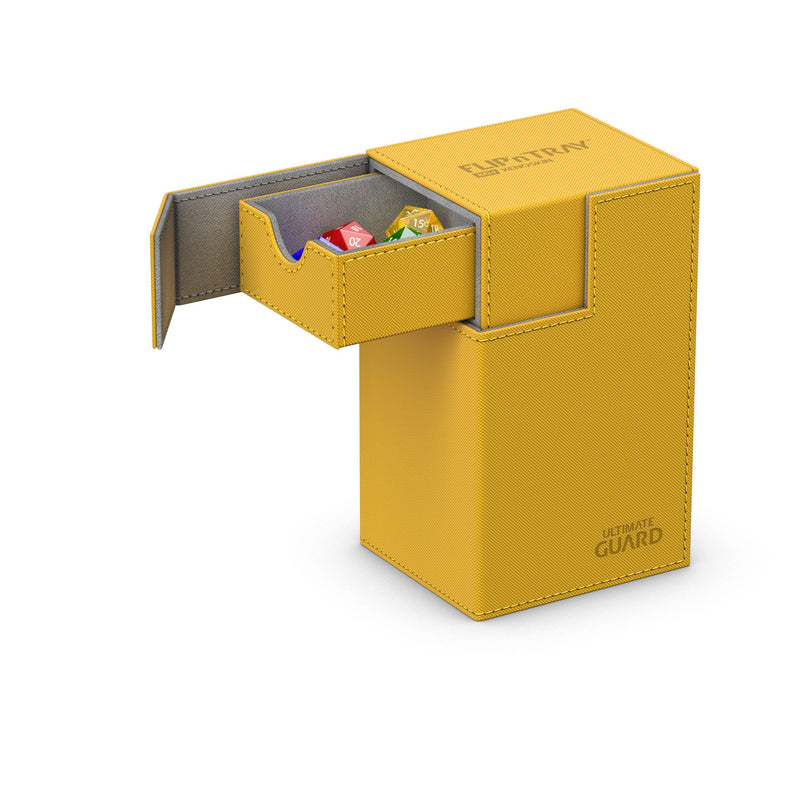 Ultimate Guard: Flip'n'Tray 80+ XenoSkin Deck Box - Amber