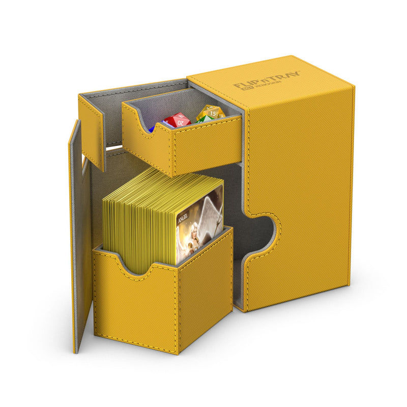 Ultimate Guard: Flip'n'Tray 80+ XenoSkin Deck Box - Amber