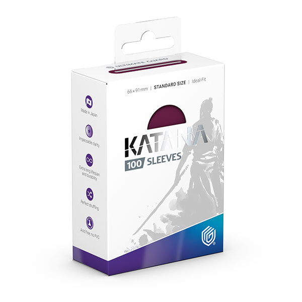 Ultimate Guard: Katana Sleeves Standard Size - Radiant Plum (100ct)