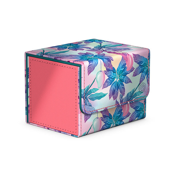 Ultimate Guard: Sidewinder 100+ Floral Places 2 Deck Box - Miami Pink