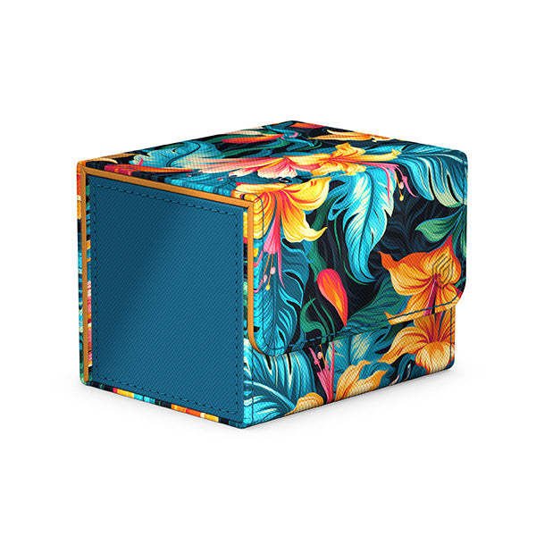 Ultimate Guard: Sidewinder 100+ Floral Places 2 Deck Box - Tulum Blue