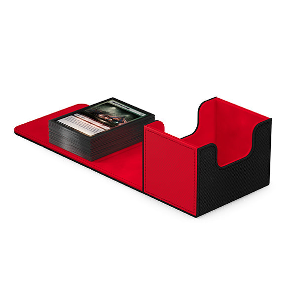 Ultimate Guard: Sidewinder 100+ Xenoskin Synergy Deck Box - Black/Red