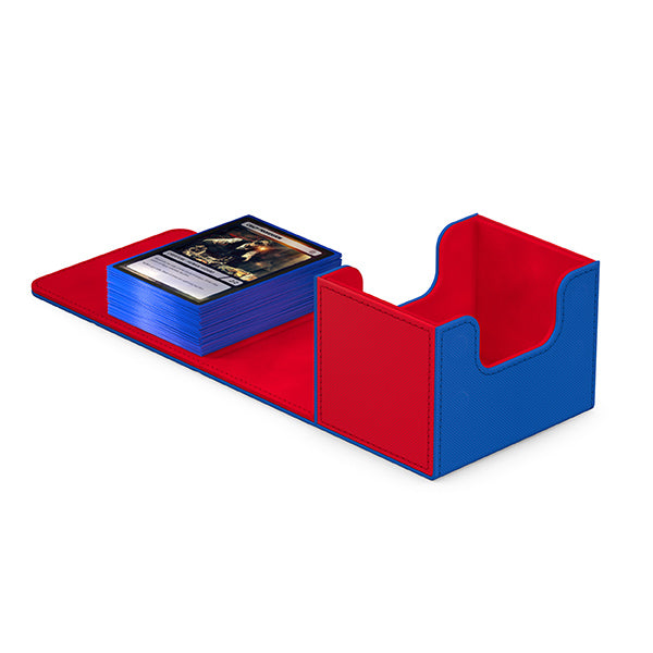 Ultimate Guard: Sidewinder 100+ Xenoskin Synergy Deck Box - Blue/Red