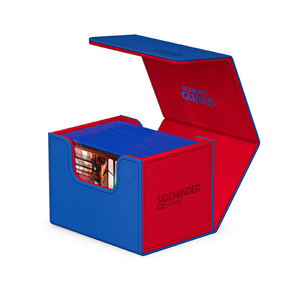 Ultimate Guard: Sidewinder 100+ Xenoskin Synergy Deck Box - Blue/Red