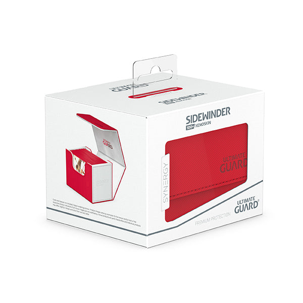 Ultimate Guard: Sidewinder 100+ Xenoskin Synergy Deck Box - Red/White