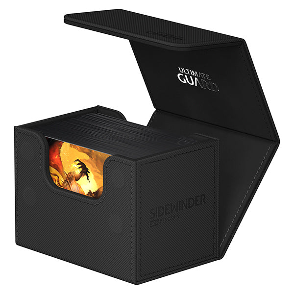Ultimate Guard: Sidewinder 80+ Xenoskin Deck Case - Black