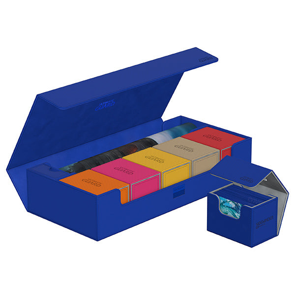 Ultimate Guard: Superhive 550+ Xenoskin Monocolor Deck Case - Blue
