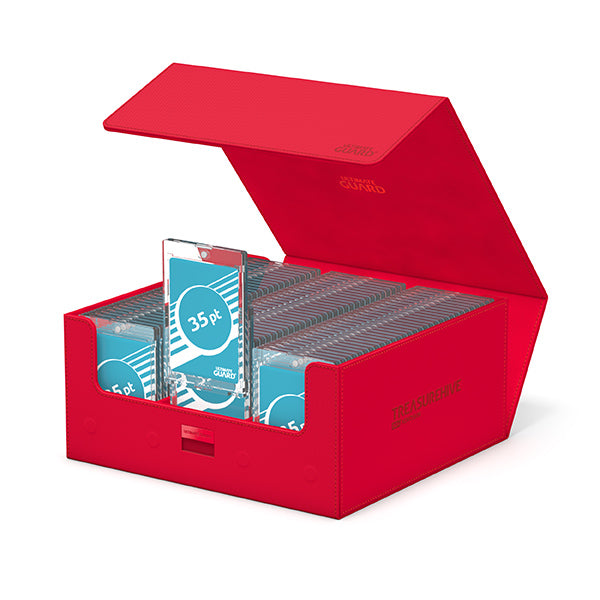 Ultimate Guard: Treasurehive 90+ Standard Deck Case - Red