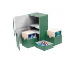 Ultimate Guard: Twin Flip'n'Tray 160+ XenoSkin Deck Case - Green