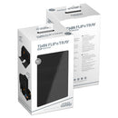 Ultimate Guard: Twin Flip'n'Tray 200+ XenoSkin - Monocolor Black