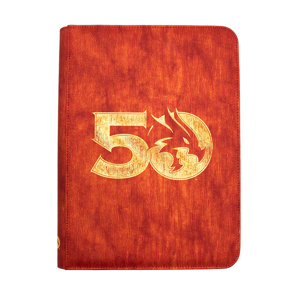 Ultra Pro: D&amp;D 50th Anniversary Leatherette Book Folio Portfolio