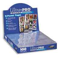 Ultra Pro: PRO Silver Series 9-Pocket Pages (100)