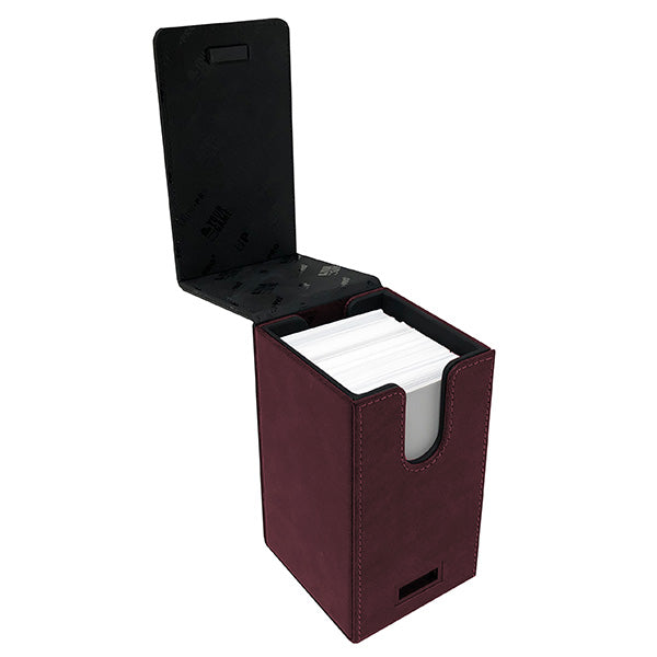 Ultra Pro 100+ Suede Alcove Tower - Ruby Red