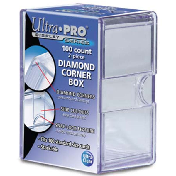 Ultra Pro Box: 2 Piece 100ct Diamond Corner