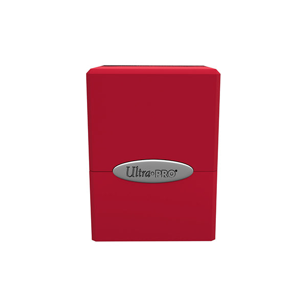 Ultra Pro Deck Box - Satin Cube 100+ Solid Apple Red