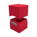 Ultra Pro Deck Box - Satin Cube 100+ Solid Apple Red