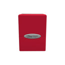 Ultra Pro Deck Box - Satin Cube 100+ Solid Apple Red