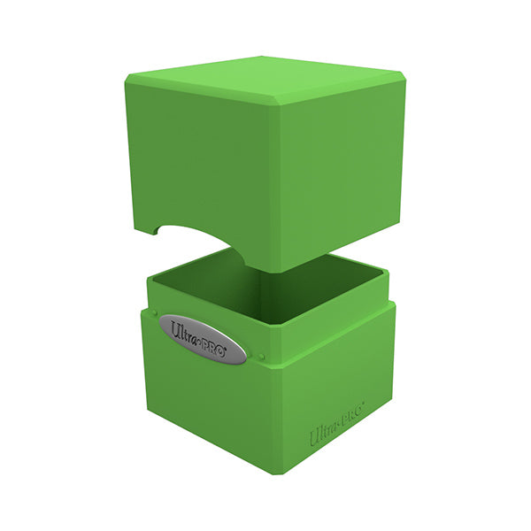 Ultra Pro Deck Box - Satin Cube 100+ Solid Lime Green