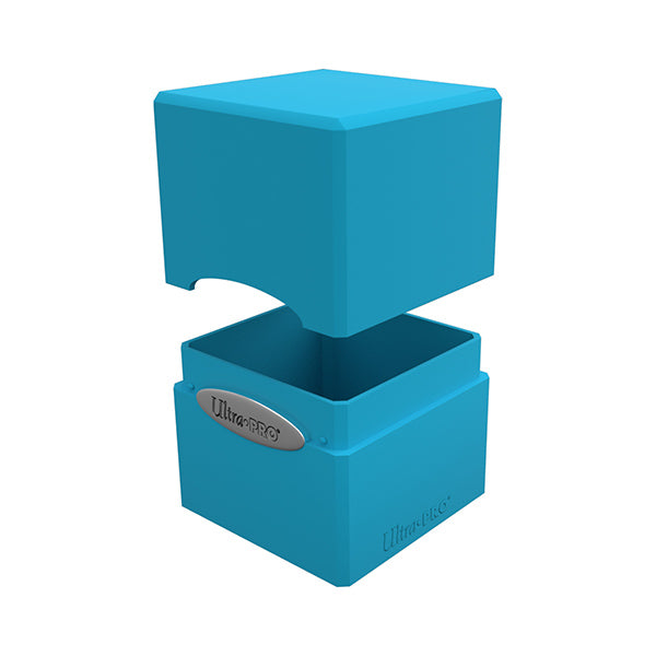 Ultra Pro Deck Box - Satin Cube 100+ Solid Sky Blue