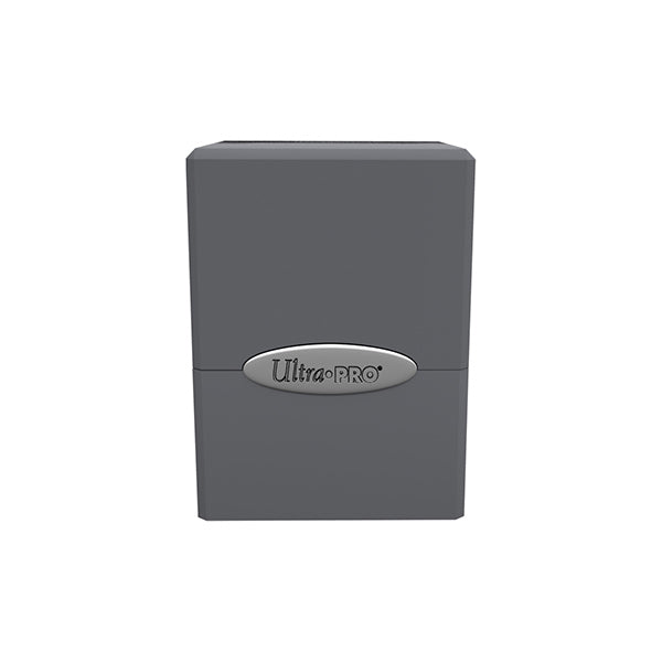 Ultra Pro Deck Box - Satin Cube 100+ Solid Smoke Grey