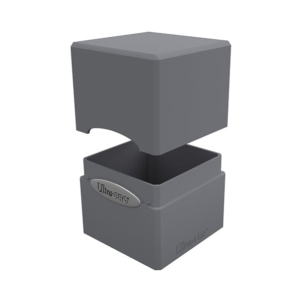 Ultra Pro Deck Box - Satin Cube 100+ Solid Smoke Grey