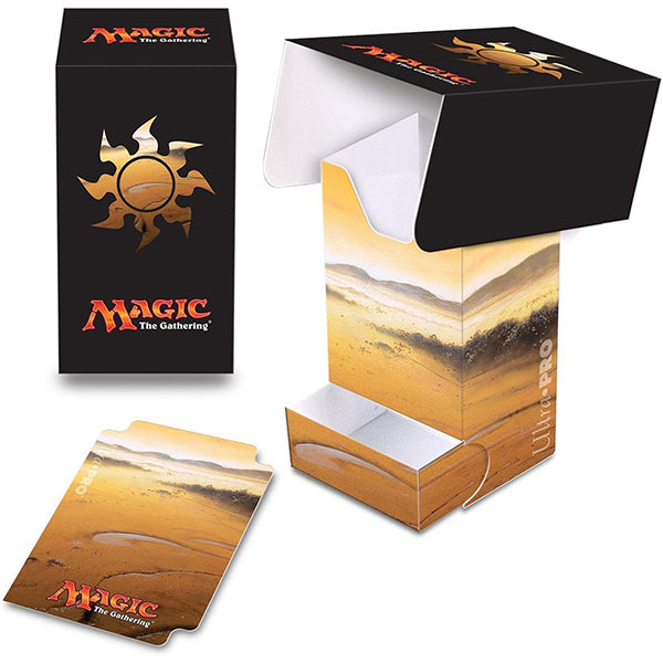 Ultra Pro MTG Plains Unhinged Lands 80+ PRO Deck Box