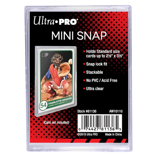 Ultra Pro Mini Snap Card Holder