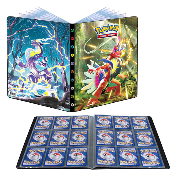 Ultra Pro Pokemon 9 Pocket Portfolio - Scarlet &amp; Violet Koraidon and Miraidon